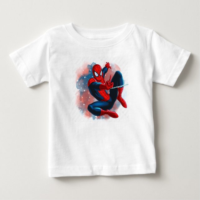 Camiseta De Bebé Superhero Web-Slinger Kids T-Shirt (Anverso)