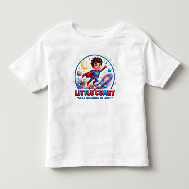 CAMISETA DE BEBÉ SUPERHÉROE (Anverso)