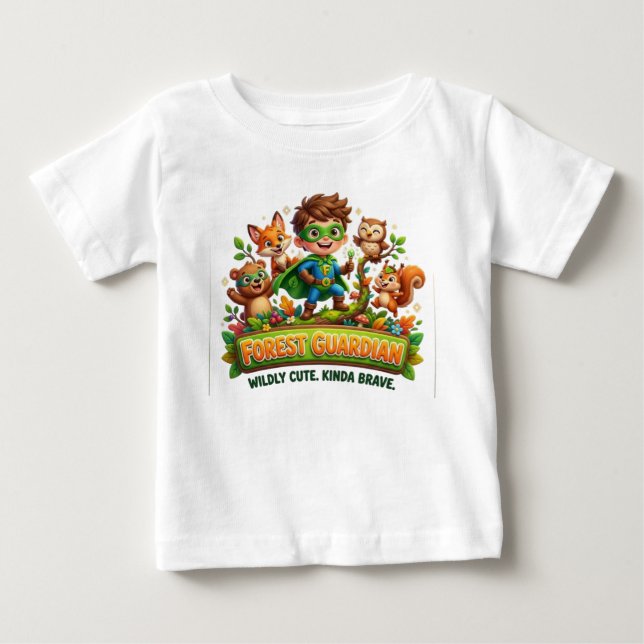 CAMISETA DE BEBÉ SUPERHÉROE (Anverso)