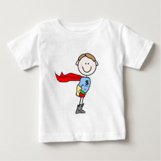 Camiseta De Bebé Superhéroe Boy Stick