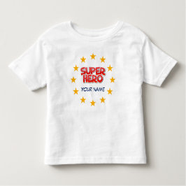 Camiseta De Bebé Superhéroe de personalizable