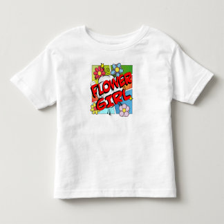 Camiseta De Bebé Superheroína Flower Girl