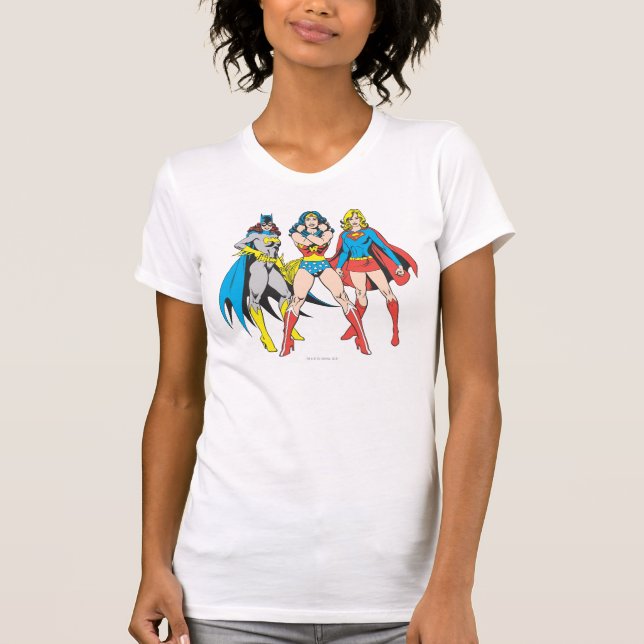 Camiseta De Bebé Superheroína Pose (Anverso)