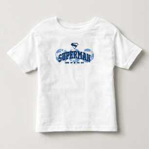 Camiseta De Bebé Superman a través del mundo