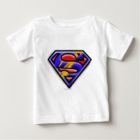 Superman S-Shield | Logotipo de pincel morado