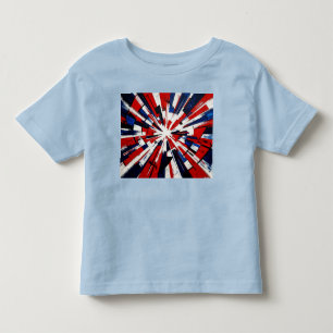 Camiseta De Bebé Supernova Pop – Explosión Geométrica Abstracta