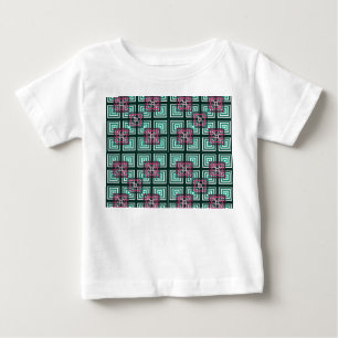 Camiseta De Bebé Superposición de plazas