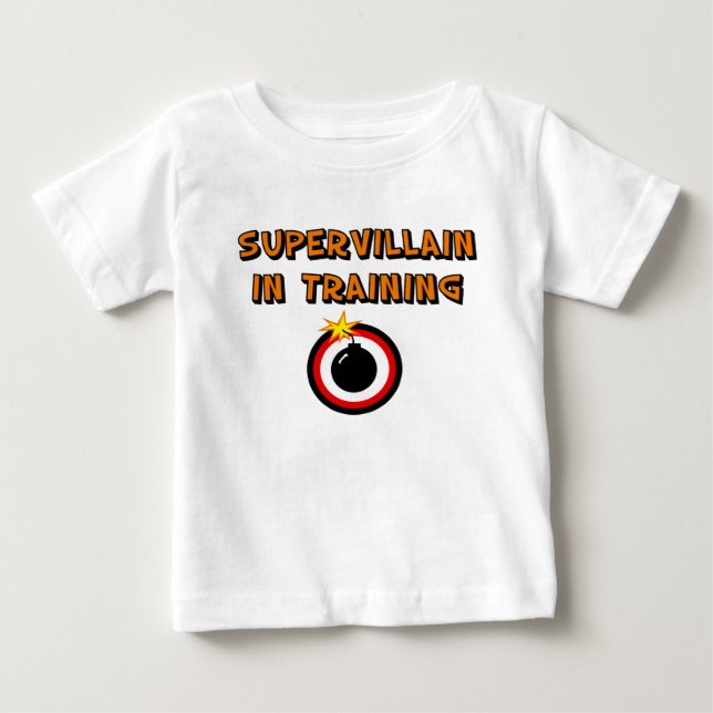 Camiseta De Bebé Superviliano en formación (Anverso)