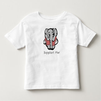 Camiseta De Bebé Support Me Elephant