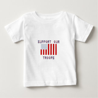 Camiseta De Bebé Support our troops