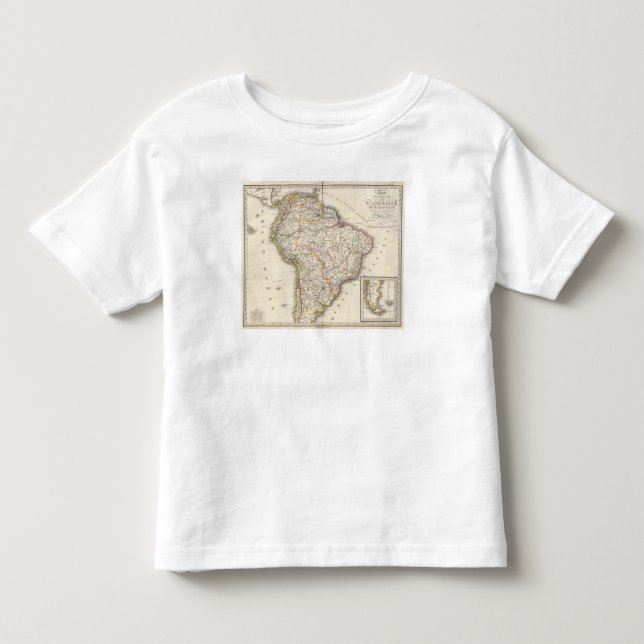 Camiseta De Bebé Suramérica 10 (Anverso)