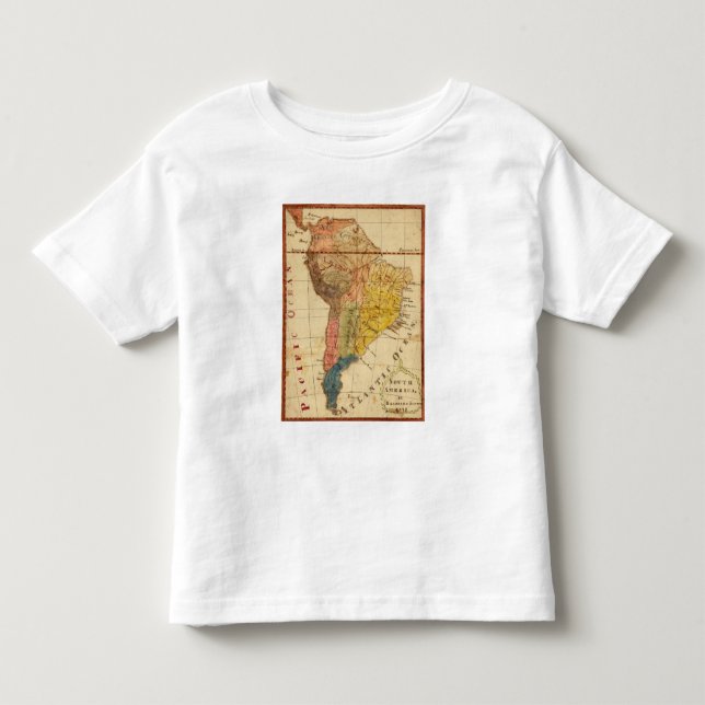 Camiseta De Bebé Suramérica 15 (Anverso)