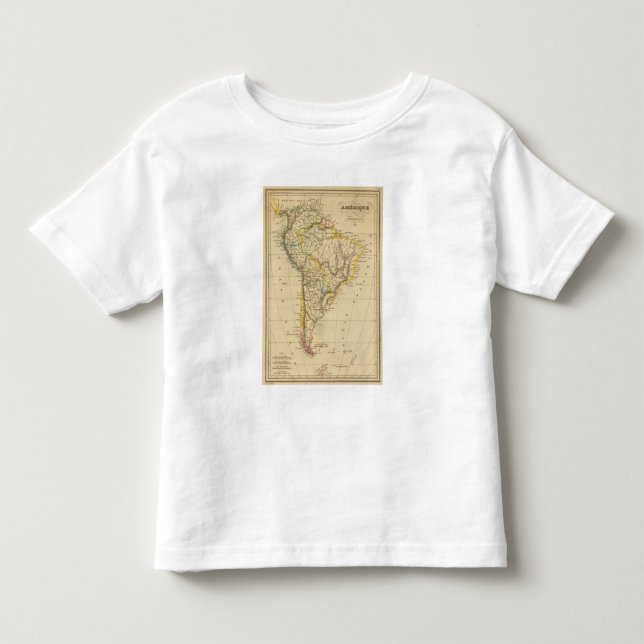 Camiseta De Bebé Suramérica 18 (Anverso)