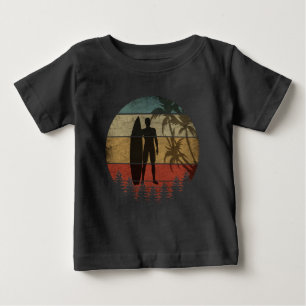 CAMISETA DE BEBÉ SURF VINTAGE