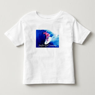 Camiseta De Bebé surfer Chica Summer Trademark Toddler T