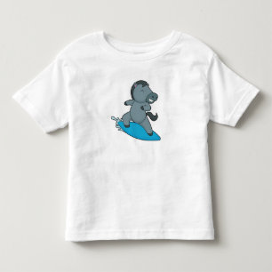 Camiseta De Bebé Surfista de caballos deportes acuáticos