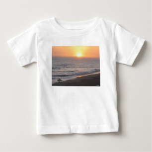 Camiseta De Bebé Surfistas al atardecer