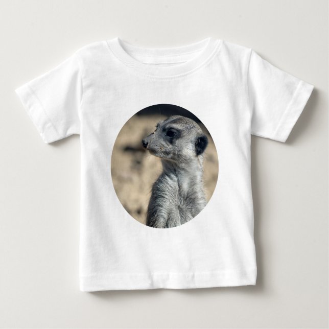 Camiseta De Bebé Suricata linda (Anverso)