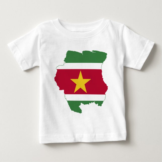 Camiseta De Bebé Suriname (Anverso)