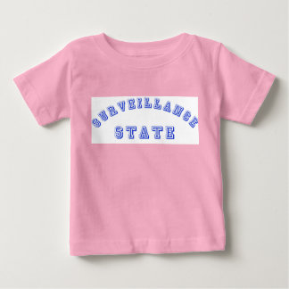 Camiseta De Bebé Surveillance State Baby Baseball Shirt