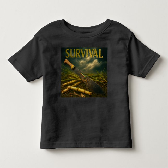 Camiseta De Bebé Survival (Anverso)