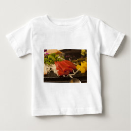 Camiseta De Bebé Sushi Atún Atún Fiesta Tiempo Comida De Pescado