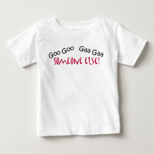 Camiseta De Bebé Sustancia pegajosa Gaa