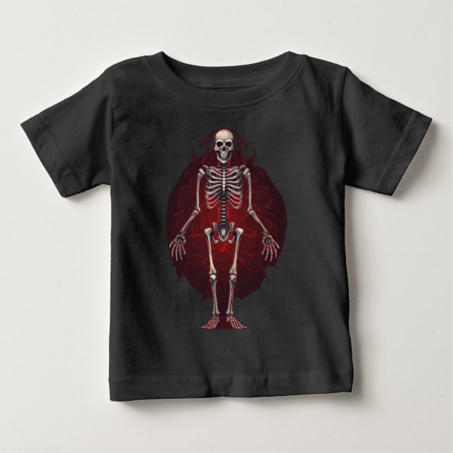 Camiseta De Bebé Susurros del Cementerio (Anverso)