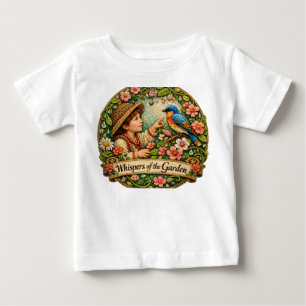 Camiseta De Bebé Susurros del Jardín: Un Relato de Ensueño con Cuen