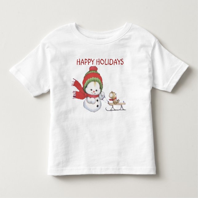 CAMISETA DE BEBÉ SUZANNE ELIZABETH NAVIDADES COLLECTION TODDLER T-S (Anverso)