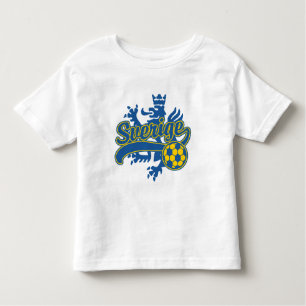 Camiseta De Bebé Sverige Soccer