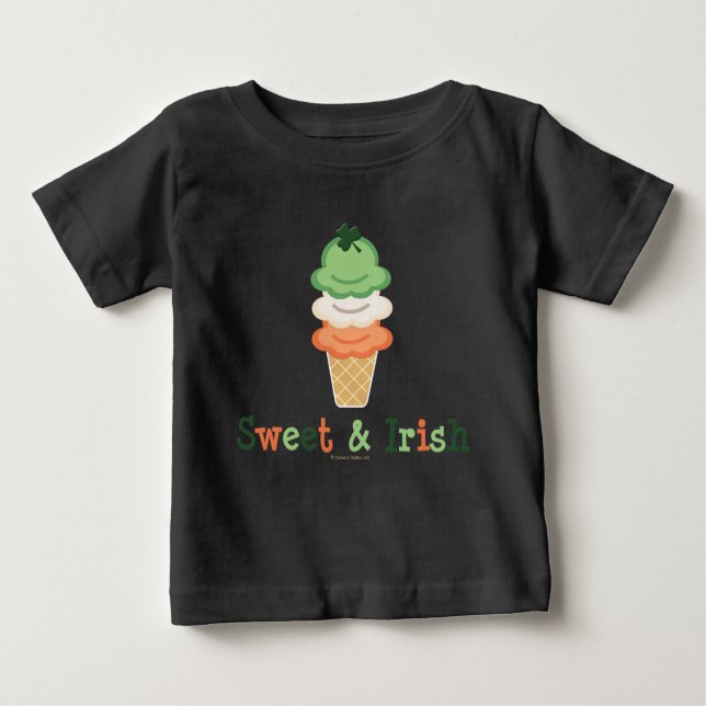 Camiseta De Bebé Sweet and Irish Organic Infant Creeper (Anverso)