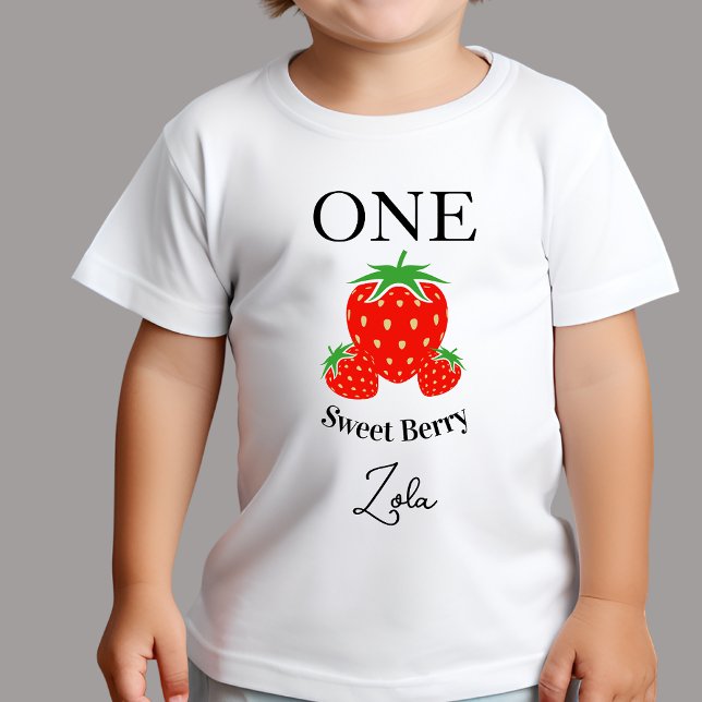 Camiseta De Bebé Sweet Berry T-Shirt Birthday Tee (Subido por el creador)