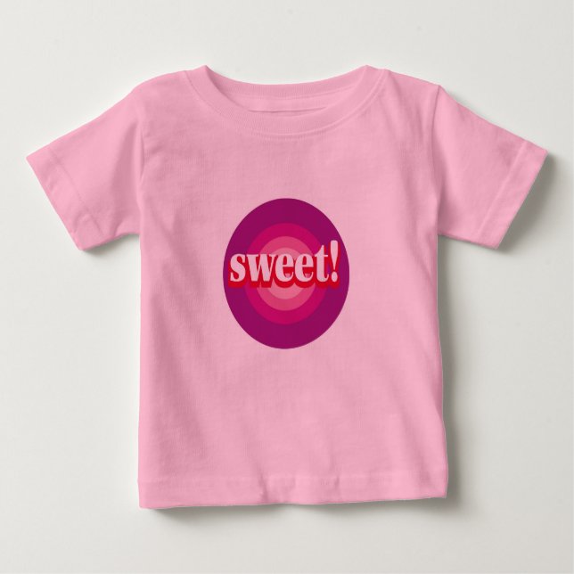 Camiseta De Bebé Sweet Bullseye - Shirt para niños (Anverso)