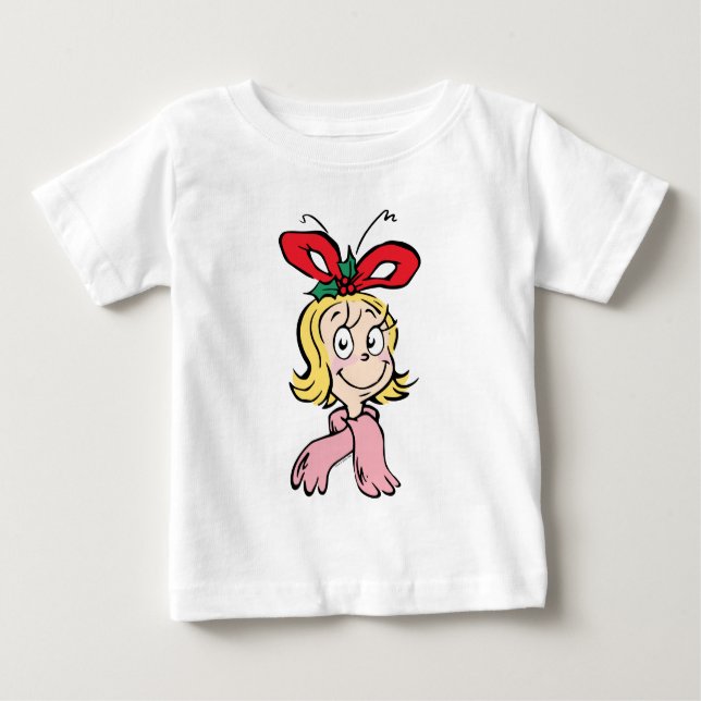 Camiseta De Bebé Sweet Cindy Lou Who Portrait (Anverso)
