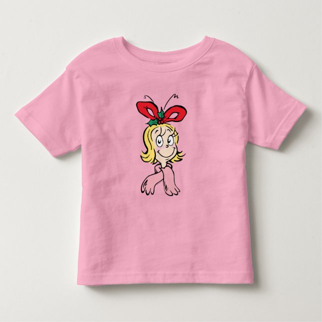 Camiseta De Bebé Sweet Cindy Lou Who Portrait (Anverso)