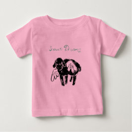 Camiseta De Bebé Sweet Dreams Lamb Baby Shirt