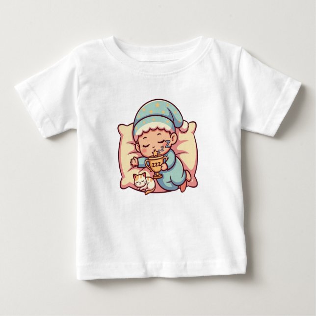 Camiseta De Bebé Sweet Dreams Little Champion T-Shirt (Anverso)