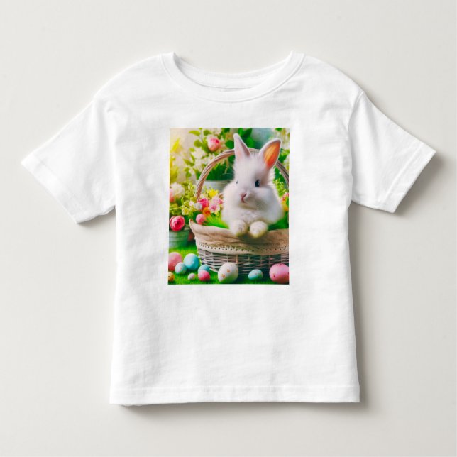 Camiseta De Bebé Sweet Easter Bunny Surprise (Anverso)