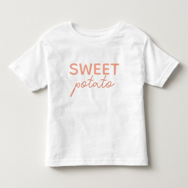 Camiseta De Bebé Sweet Potato Kids Thanksgiving (Anverso)