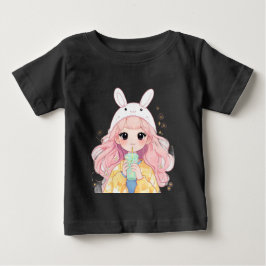 Camiseta De Bebé Sweet Sipper Anime Style Tee Kids Apparel toddler
