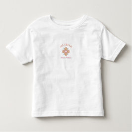 Camiseta De Bebé Sweet Summer Vibes – Cute Ice Cream Logo T-Shirt 