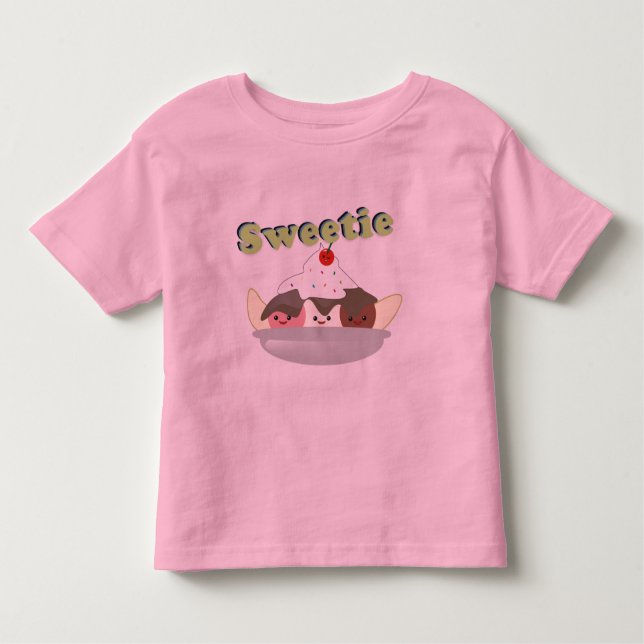 Camiseta De Bebé Sweetie (Anverso)