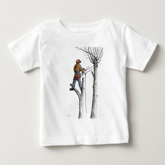 Camiseta De Bebé Sycamore y 020t (Anverso)