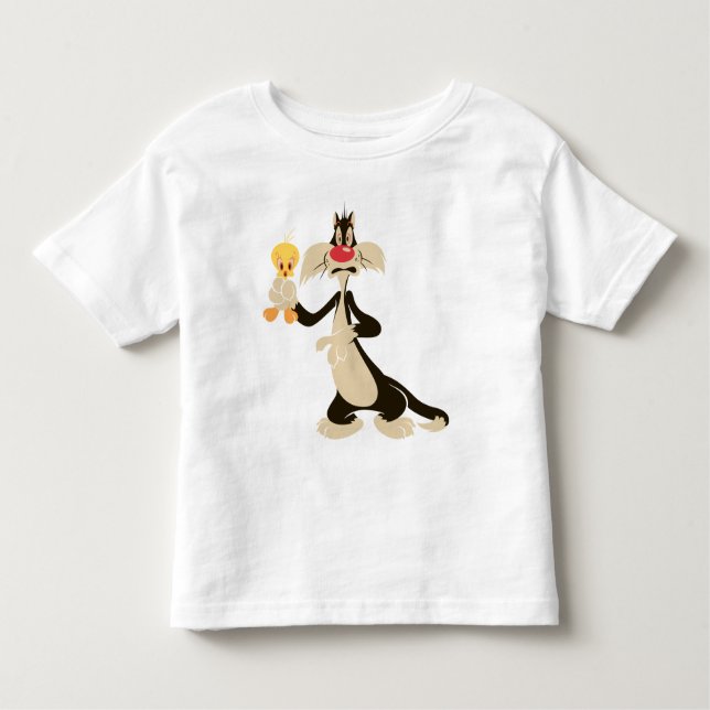 Camiseta De Bebé SYLVESTER™ con TWEETY™ (Anverso)