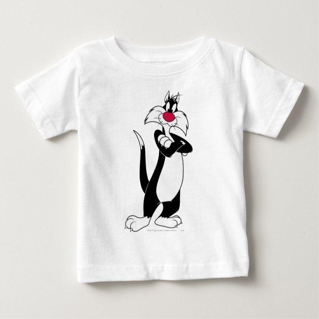 Camiseta De Bebé SYLVESTER™ Red Nose (Anverso)