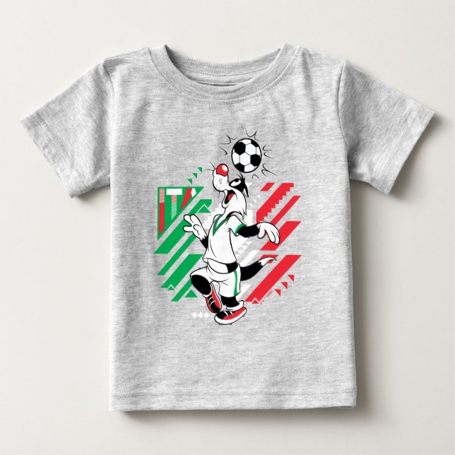 Camiseta De Bebé SYLVESTER™ Team Italy Soccer Graphic (Anverso)