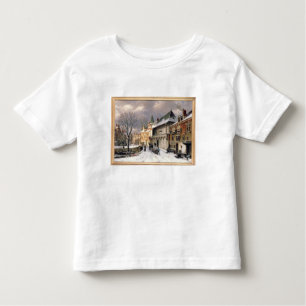 Camiseta De Bebé T31117 una vista de una ciudad holandesa en