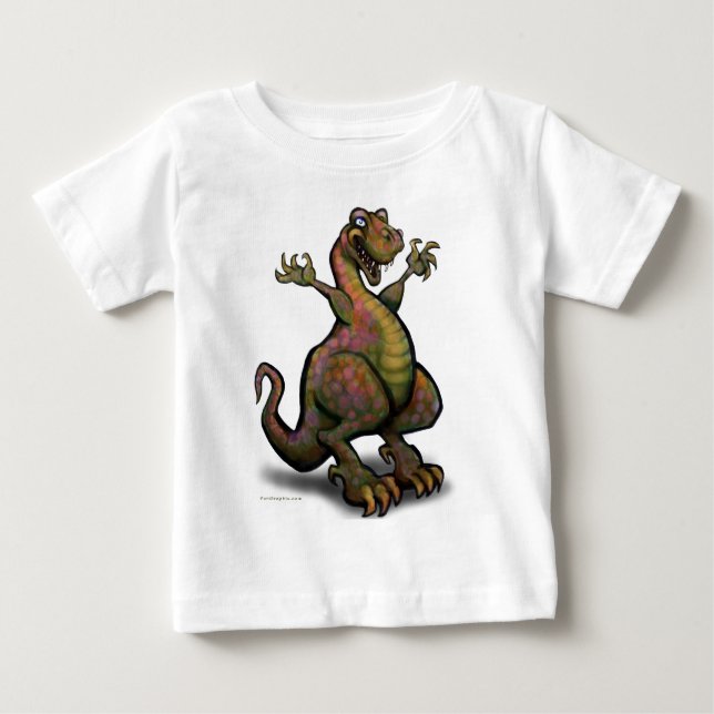 Camiseta De Bebé T-Rex (Anverso)