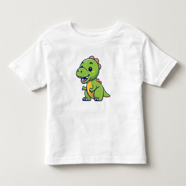 Camiseta De Bebé T-Rex (Anverso)